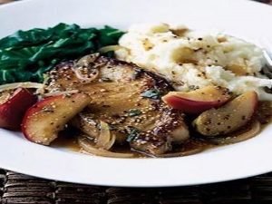 Mustard Pork & Apples