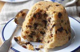 Spotted Dick with custard